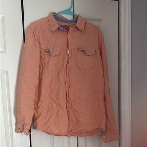 Red Camel Coral and Blue Shirt